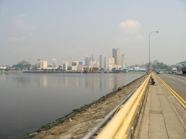 Causeway : Between Singapore and Malaysia_Johor Bahru